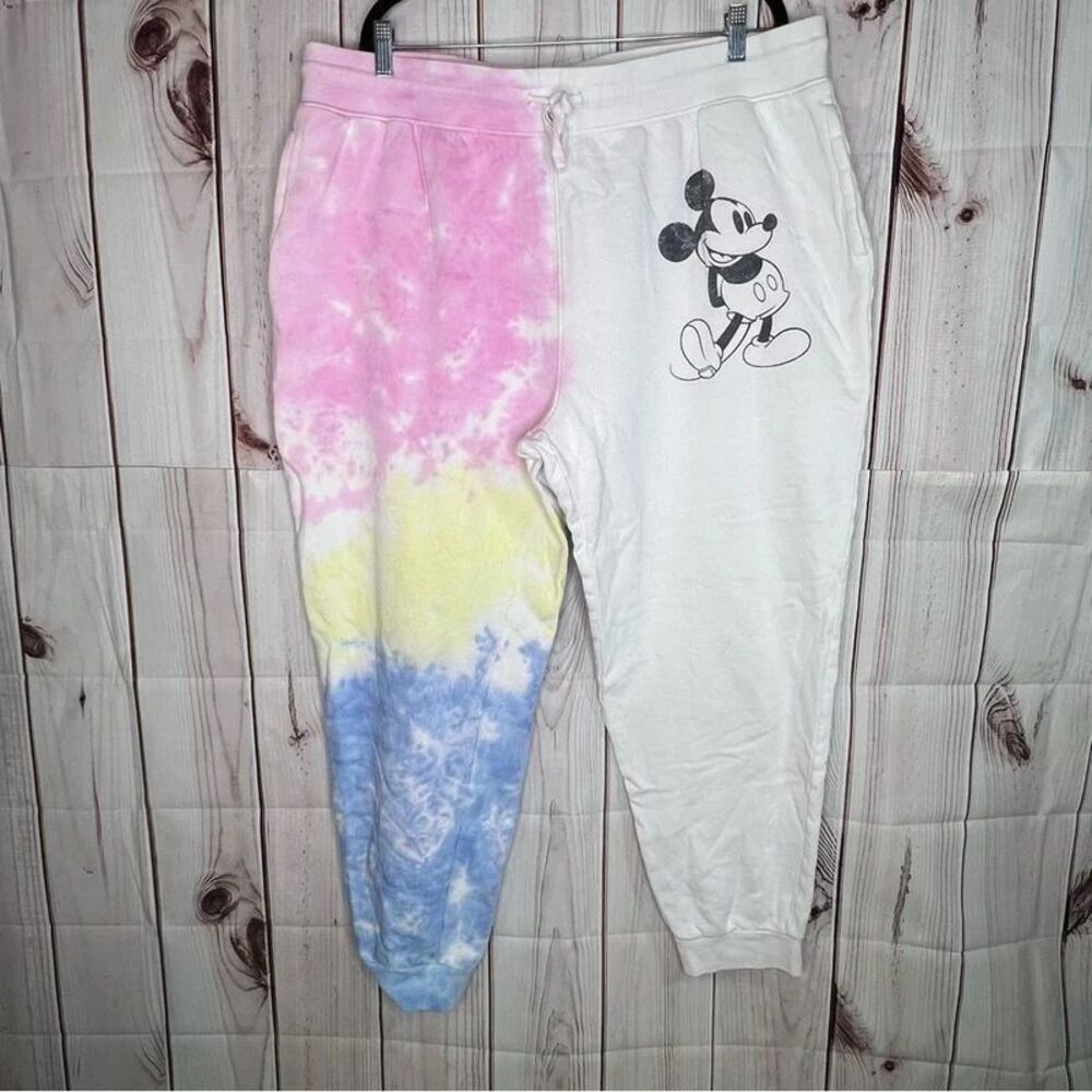 Disney tie dye joggers